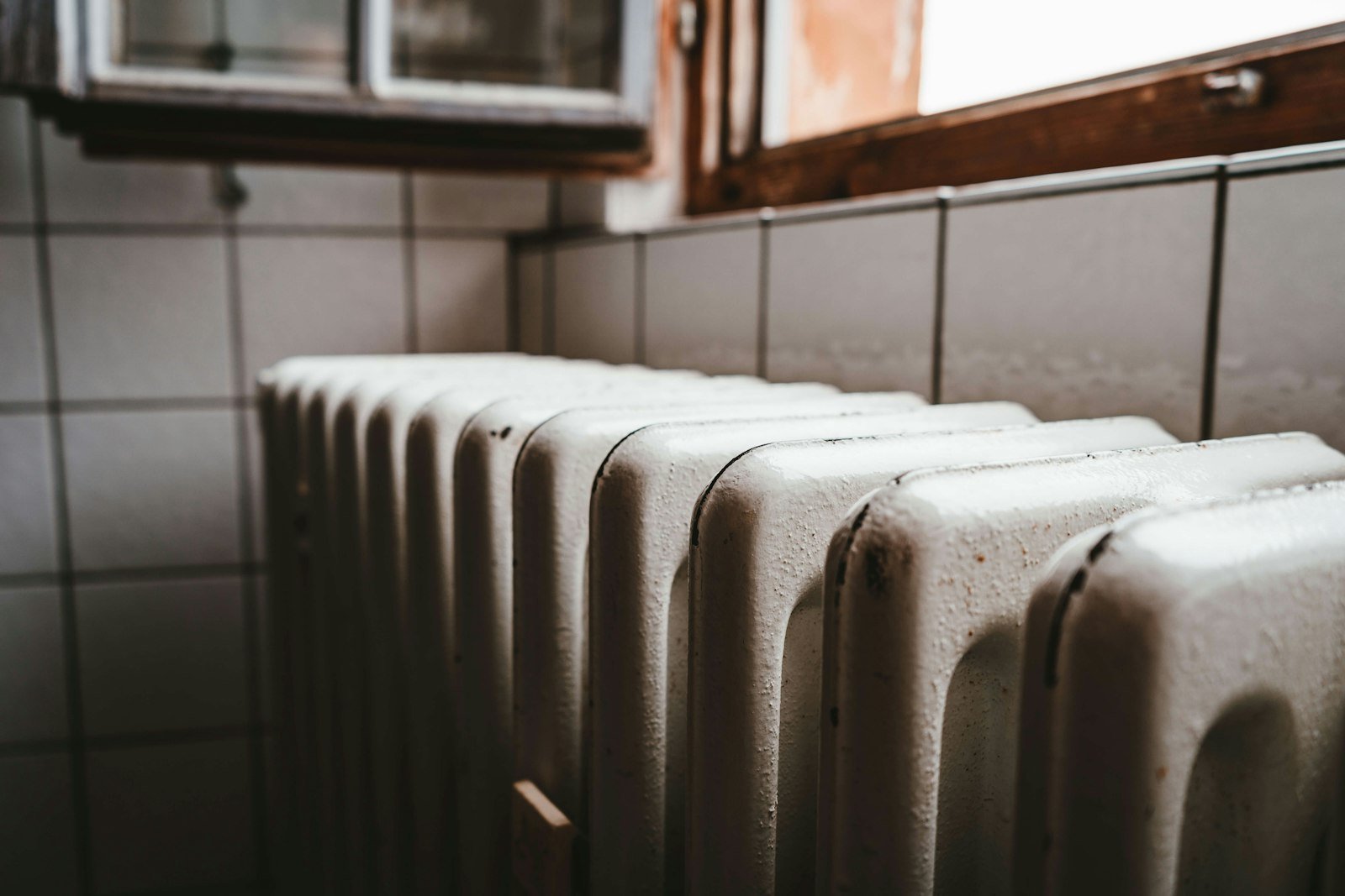 A home radiator and heating controls
